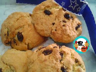 Galletas de naranja y chocolate