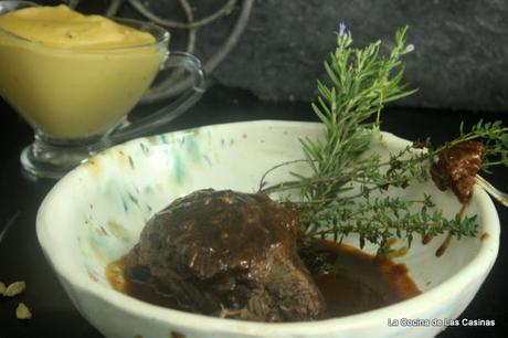 Carrilleras de Ternera Asturiana y Compota de Manzana con Cardamomo byJose #RetoDOEspaña