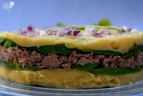 Causa de patatas y atún