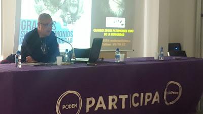 PARTICIPACIÓN EN LAS JORNADAS DE PROTECCIÓN ANIMAL ORGANIZADAS POR PODEMOS EN MALLORCA.