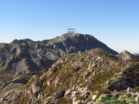 Vista del Cabezo Llerosos desde el Cuetón