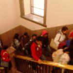 Universitarios piden justicia a Carreras por la muerte de Viviana Universitarios piden justicia a Carreras por la muerte de Viviana