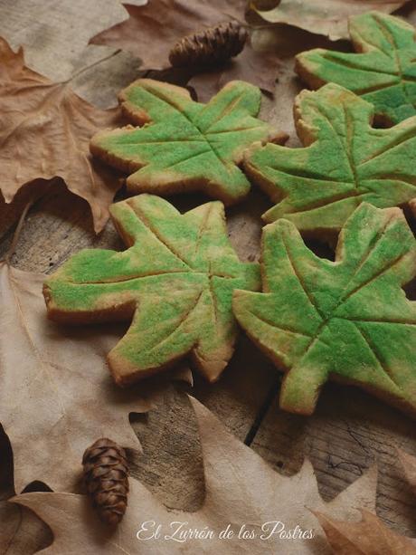 Galletas Hojas de Otoño