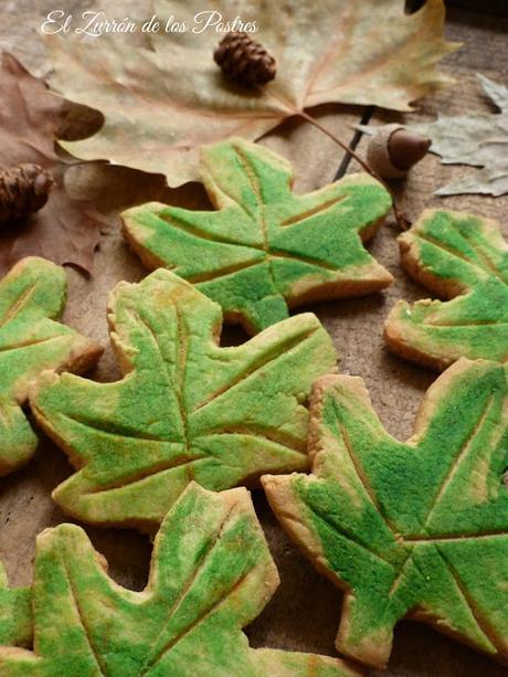 Galletas Hojas de Otoño