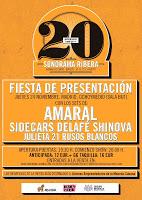Fiesta de presentación de Sonorama Ribera 2016
