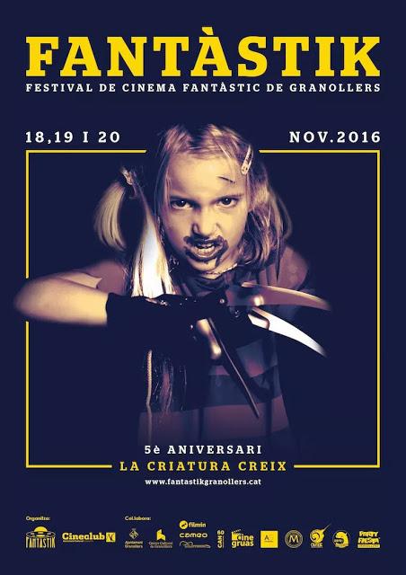 Cobertura Festival Cine Fantástico Granollers 2016