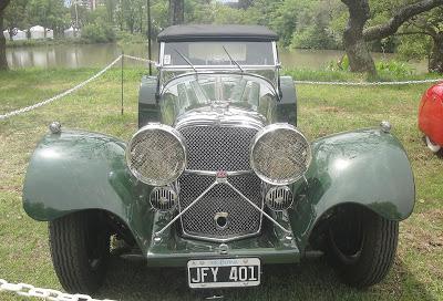 El Jaguar SS 100 del año 1936