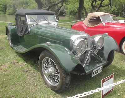 El Jaguar SS 100 del año 1936