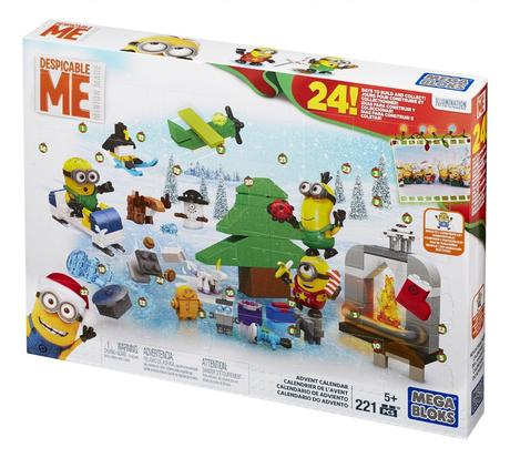 Calendarios de Adviento de Playmobil y Lego | Navidad 2016 Calendario Adviento Megabloks de los Minions