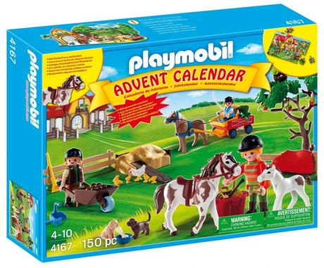 Calendarios de Adviento de Playmobil y Lego | Navidad 2016 Calendario de Adviento de Playmobil Granja de Ponis