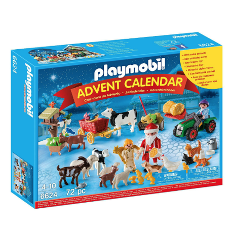 Calendarios de Adviento de Playmobil y Lego | Navidad 2016 Calendario de Adviento de Playmobil Granja de Navidad