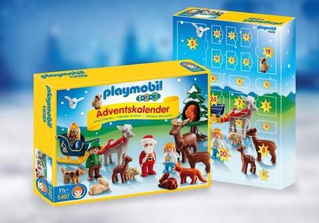 Calendarios de Adviento de Playmobil y Lego | Navidad 2016 Calendario de Adviento Playmobil 1.2.3 Navidad en el Bosque