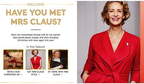 Marks & Spencer presenta a  la bellísima Sra. Claus