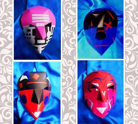 Máscaras de papel