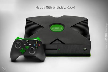 Un usuario diseña una Xbox One como si fuese una Xbox Original Un usuario diseña una Xbox One como si fuese una Xbox Original