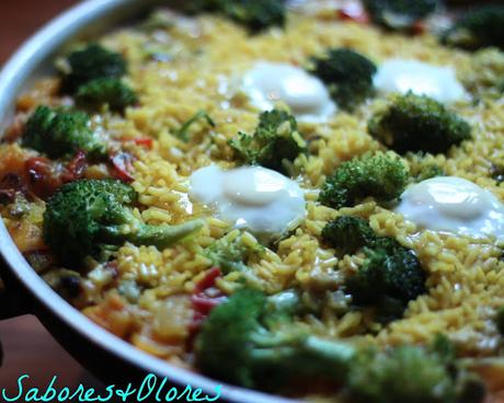 ARROZ MULTICOLOR AL VERMOUT BIANCO CON HUEVOS DE CODORNIZ