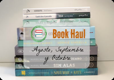 Book Haul agosto, septiembre y octubre 2016
