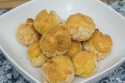 Bolitas de patatas de Luxemburgo light sin gluten  (Boules de Pommes de Terre en Purée)