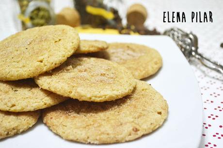 Galletas snickerdoodles con especias chai