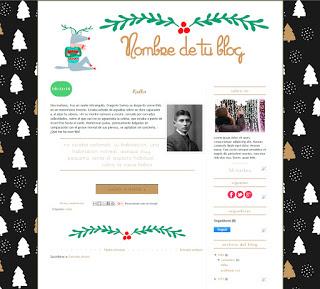 [descargar gratis] Plantilla para blogger ~ Navidad