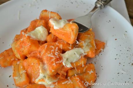 salsa tomate y mascarpone Ñoquis Caseros con Tomate y Mascarpone
