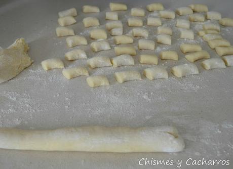 ñoquis caseros Ñoquis Caseros con Tomate y Mascarpone