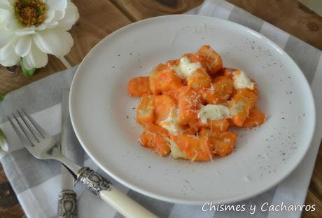 Ñoquis Caseros con Tomate y Mascarpone Ñoquis Caseros con Tomate y Mascarpone