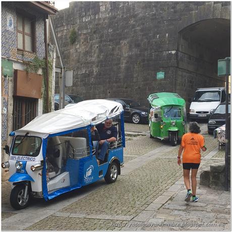 Distintas opciones para visitar la ciudad: corriendo o sentado