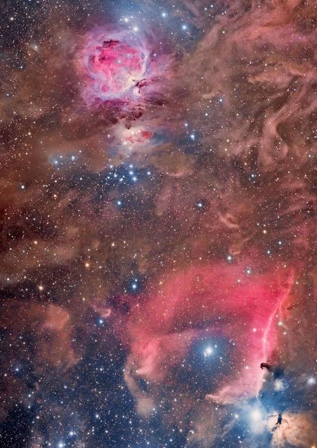 ✨Nebulosas de Orión y Cabeza de Caballo