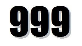 ¿Cuál es el mayor número que puedes obtener utilizando tres dígitos? 999