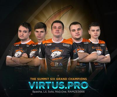 Virtus Pro los campeones del The Summit 6