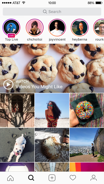 instagram pronto permitirá transmitir videos en vivo que desapareceran tan pronto como terminen videos en directo de instagram.