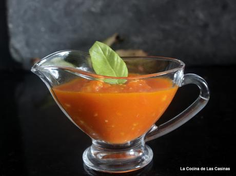 Salsa de Tomate Rosa #Congelandoelverano Salsa de Tomate Rosa #Congelandoelverano