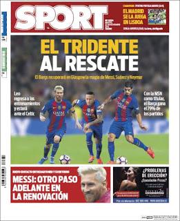 Resumen prensa 22/11/2016: Antimadridismo, propaganda, otros vicios y portadas