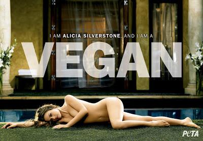 Alicia Silverstone se desnudó por PETA