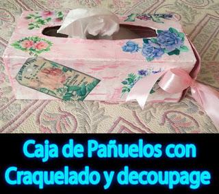 HAZ DECOUPAGE Y CRAQUELADOCON MATERIALES SENCILLOS DEENCO...