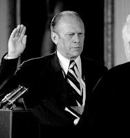 El Presidente Gerald Ford en su toma de posesión El Presidente Gerald Ford en su toma de posesión