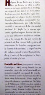 SAN BENITO PATRONO DE EUROPA. Libro del P. Ramón Molina, monje de Leyre SAN BENITO PATRONO DE EUROPA. Libro del P. Ramón Molina, monje de Leyre