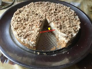 TARTA MOUSSE DE POLVORONES EN THERMOMIX