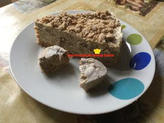 TARTA MOUSSE DE POLVORONES EN THERMOMIX