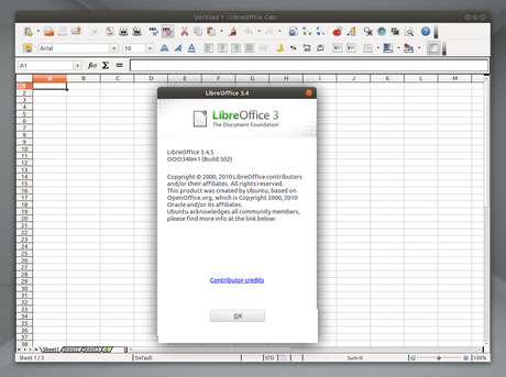 LibreOffice 3.4.5