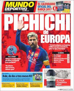 Resumen prensa 25/11/2016: Antimadridismo, propaganda, otros vicios y portadas Resumen prensa 25/11/2016: Antimadridismo, propaganda, otros vicios y portadas