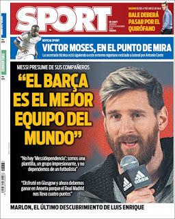 Resumen prensa 25/11/2016: Antimadridismo, propaganda, otros vicios y portadas Resumen prensa 25/11/2016: Antimadridismo, propaganda, otros vicios y portadas