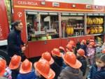 Nos visitan los bomberos de Nájera