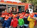 Nos visitan los bomberos de Nájera