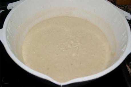 Crema de coliflor al curry paso 4