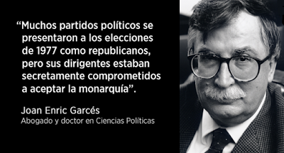 El rescate encubierto de las eléctricas, Rita Barberá,  “el origen ilegítimo de la monarquía actual”, y el fracasado “Museo de la Risa”.