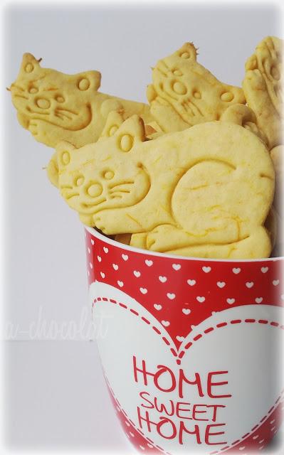 Galletas gato de zanahoria