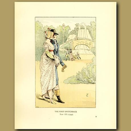 Francois Courboin. Grabados de moda Francois Courboin. Grabados de moda