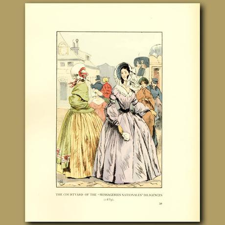 Francois Courboin. Grabados de moda Francois Courboin. Grabados de moda